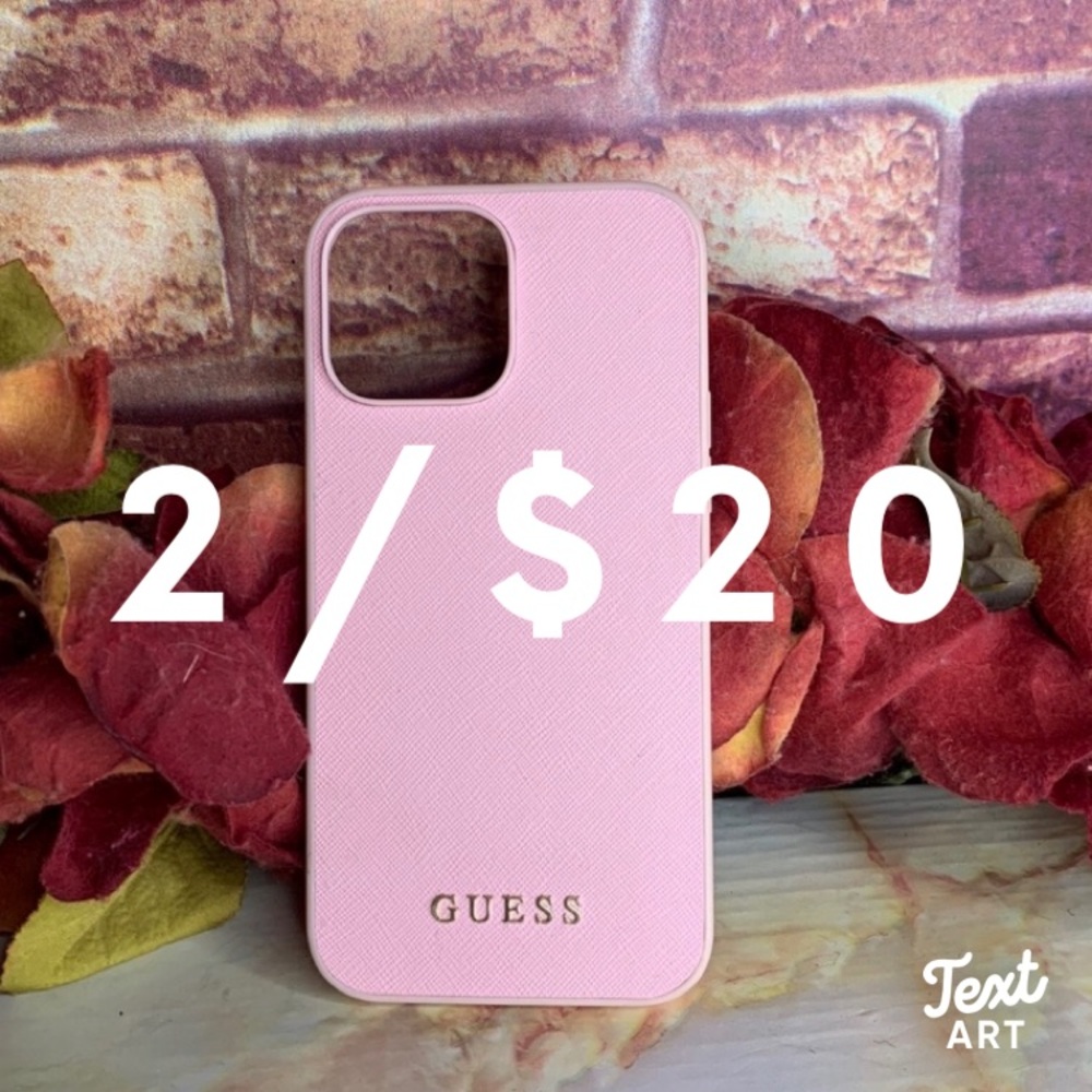 Guess Barbie Pink iPhone 12 Case
